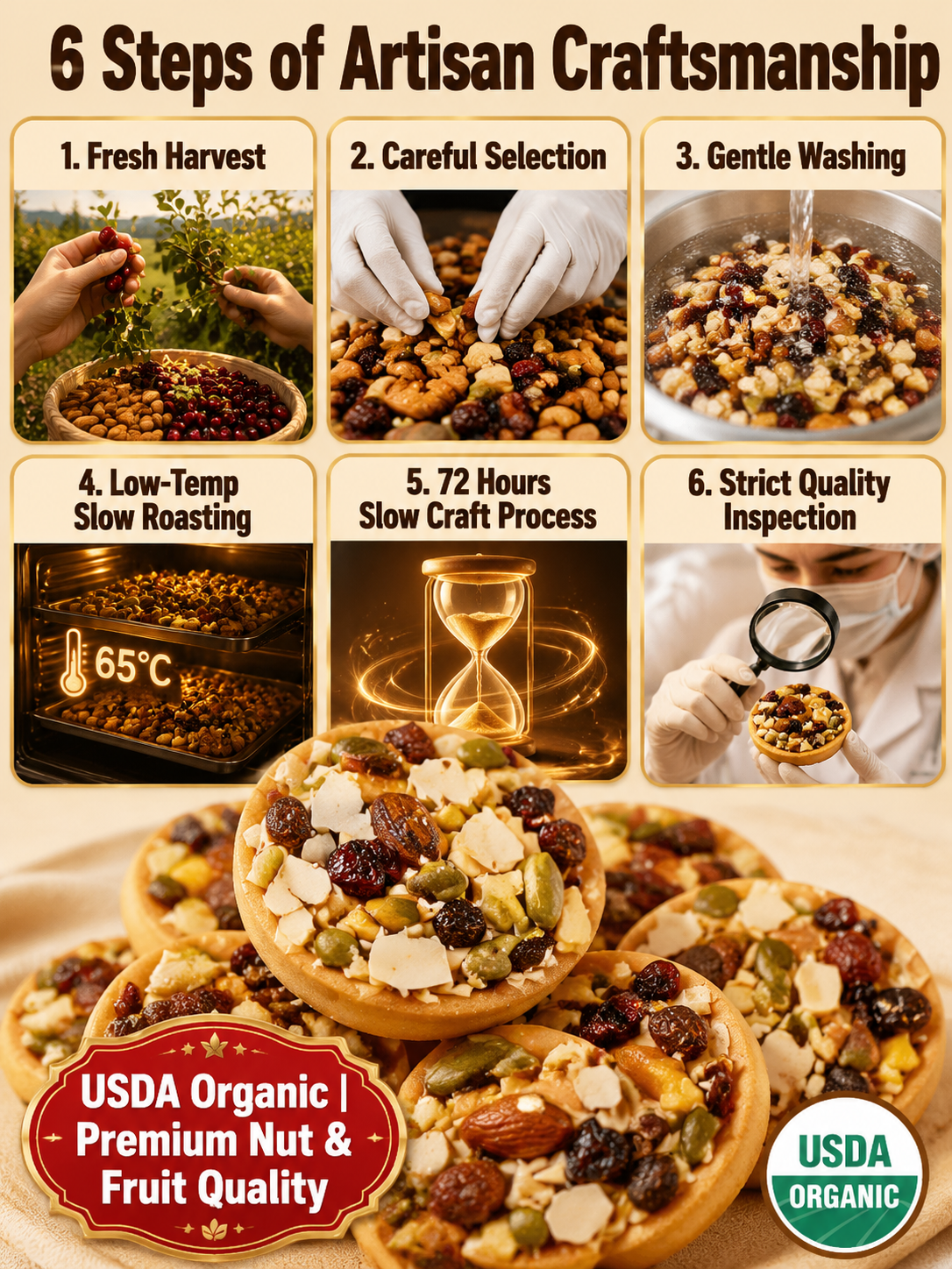 🍪Mixed Nut Cookies Assorted Biscuit Snack Pack
