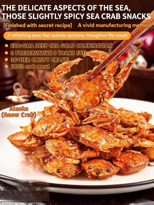 Alaskan Snow Crab Ready-to-EatCrispy Crab-Ying